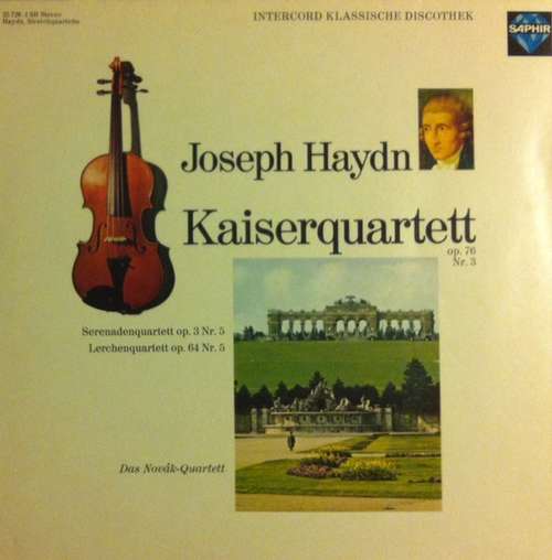Cover Joseph Haydn, Das Novák-Quartett* - Kaiserquartett Op. 76 Nr. 3 / Serenadenquartett Op. 3 Nr. 5 / Lerchenquartett Op. 64 Nr. 5 (LP) Schallplatten Ankauf