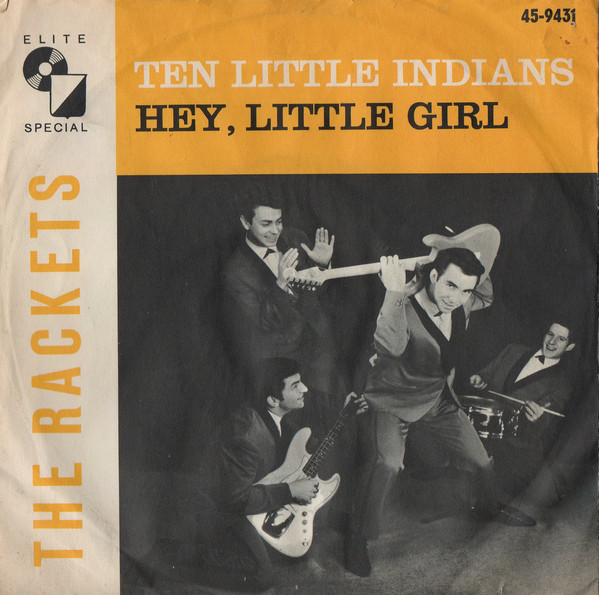 Cover The Rackets* - Ten Little Indians (7, Single) Schallplatten Ankauf