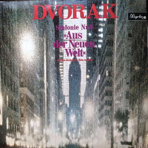 Cover Dvorak*, Europa-Orchester* - Hein Jordans - Sinfonie Nr.9 Aus Der Neuen Welt (LP) Schallplatten Ankauf