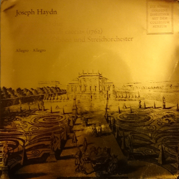 Cover Joseph Haydn - Concerto D-Dur Per Il Corno Di Caccia (1762) Für Horn, 2 Oboen Und Streichorchester (7) Schallplatten Ankauf