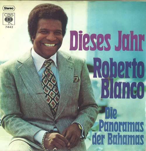 Cover Roberto Blanco - Dieses Jahr (7, Single) Schallplatten Ankauf