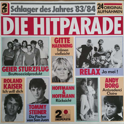Cover Various - Die Hitparade - Schlager Des Jahres '83/'84 (2xLP, Comp) Schallplatten Ankauf