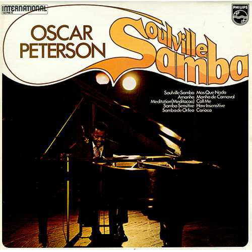 Cover The Oscar Peterson Trio - Soulville Samba (LP) Schallplatten Ankauf
