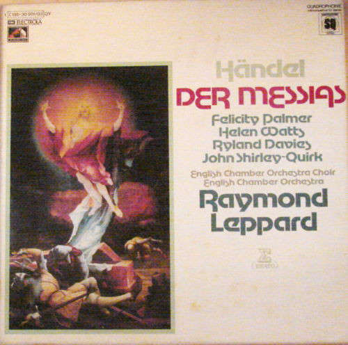 Cover Händel* - Der Messias (3xLP, Quad, Box) Schallplatten Ankauf