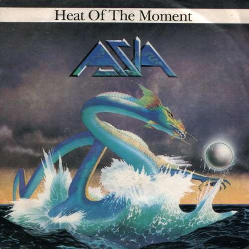 Cover Asia (2) - Heat Of The Moment (7, Single) Schallplatten Ankauf