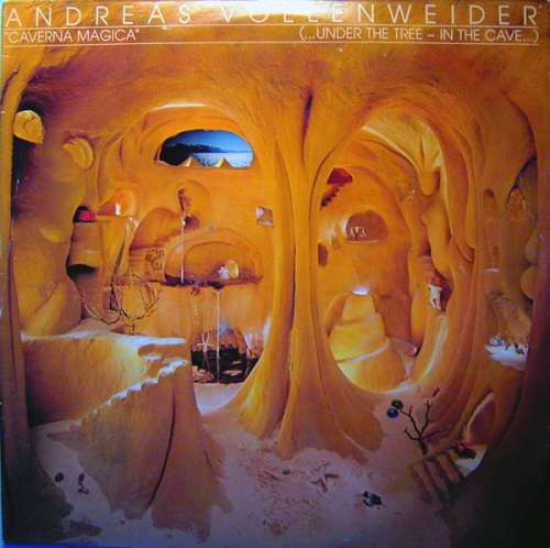 Cover Andreas Vollenweider - Caverna Magica (...Under The Tree - In The Cave...) (LP, Album, Hal) Schallplatten Ankauf