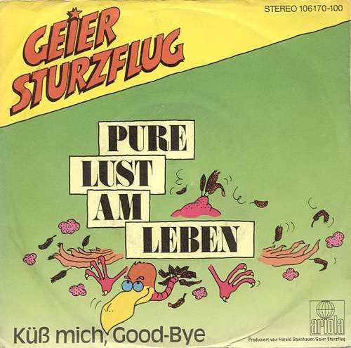 Cover Geier Sturzflug - Pure Lust Am Leben (7, Single) Schallplatten Ankauf