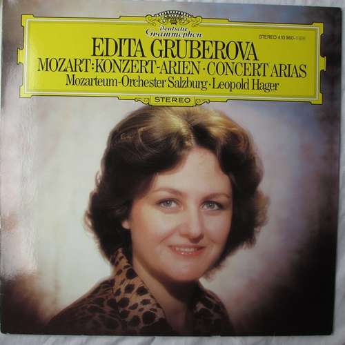 Cover Edith Gruberova*, Mozarteum-Orchester Salzburg*, Leopold Hager - Mozart Concert Arias (LP) Schallplatten Ankauf