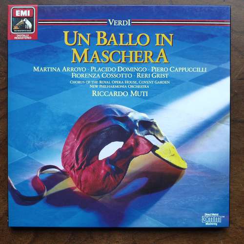 Cover Giuseppe Verdi - Un Ballo In Maschera (2xLP, Album) Schallplatten Ankauf