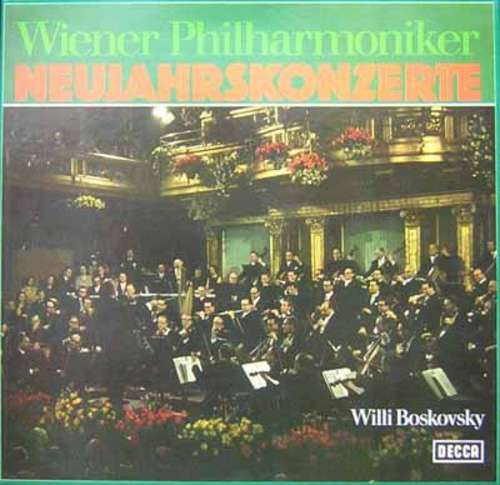 Cover Wiener Philharmoniker / Willi Boskovsky - Neujahrskonzerte (3xLP, RE + Box) Schallplatten Ankauf