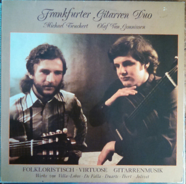 Cover Frankfurter Gitarren Duo - Folkloristisch-Virtuose Gitarrenmusik (LP, Album) Schallplatten Ankauf