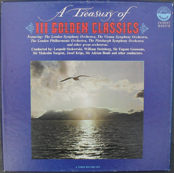 Cover Various - A Treasury Of III Golden Classics (3xLP, Album) Schallplatten Ankauf