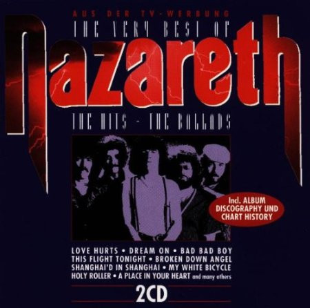 Cover Nazareth (2) - The Very Best of Nazareth (2xCD, Album, Comp) Schallplatten Ankauf
