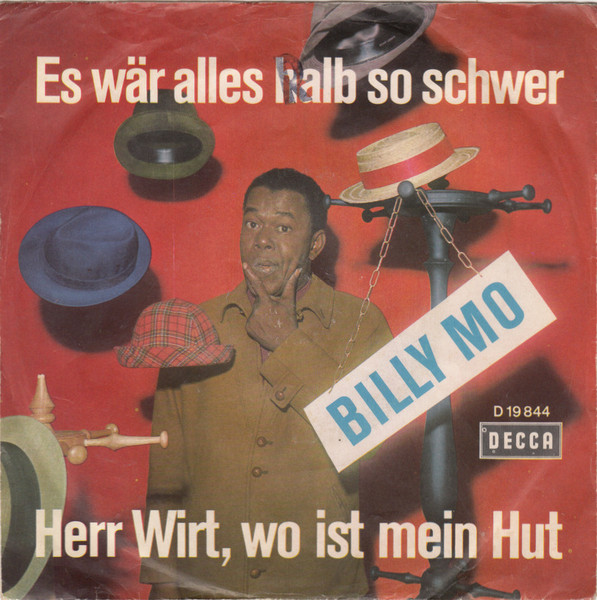 Cover Billy Mo - Es Wär Alles Halb So Schwer / Herr Wirt, Wo ist Mein Hut (7, Single) Schallplatten Ankauf