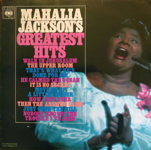 Cover Mahalia Jackson - Mahalia Jackson's Greatest Hits (LP, Comp, Club) Schallplatten Ankauf