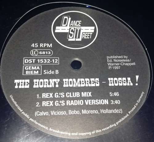 Cover The Horny Hombres - Hossa! (12) Schallplatten Ankauf