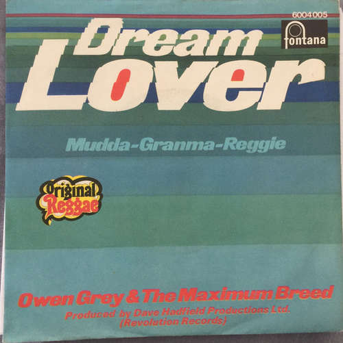 Cover Owen Grey*, Maximum Breed - Dream Lover  (7, Single, Mono) Schallplatten Ankauf