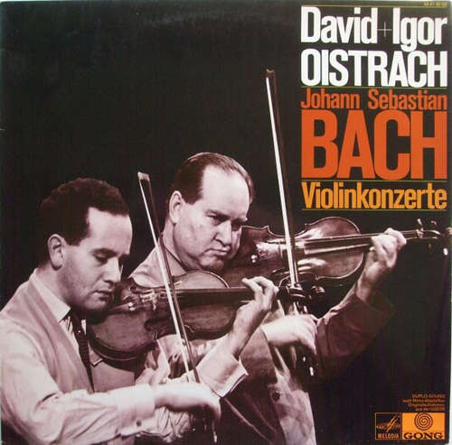 Cover Johann Sebastian Bach, David Oistrach, Igor Oistrach, Moskauer Kammerorchester*, Rudolf Barshai - Violinkonzerte (LP) Schallplatten Ankauf