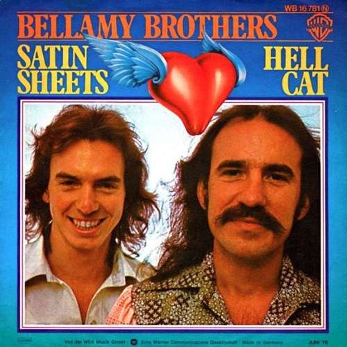 Cover Bellamy Brothers - Satin Sheets / Hell Cat (7, Single) Schallplatten Ankauf