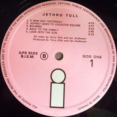 Cover Jethro Tull - Stand Up (LP, Album, 3rd) Schallplatten Ankauf