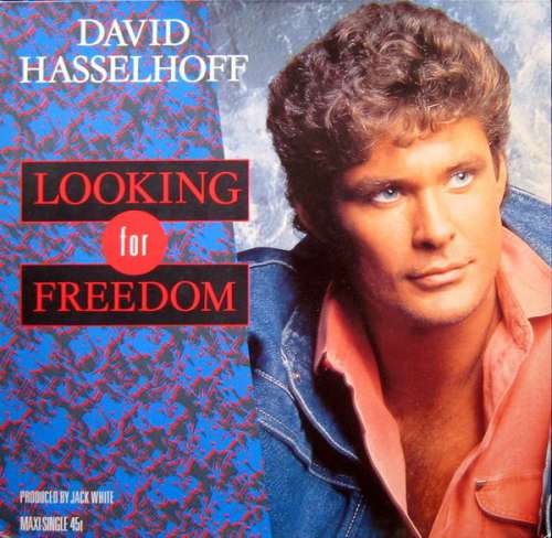 Cover David Hasselhoff - Looking For Freedom (12, Maxi) Schallplatten Ankauf