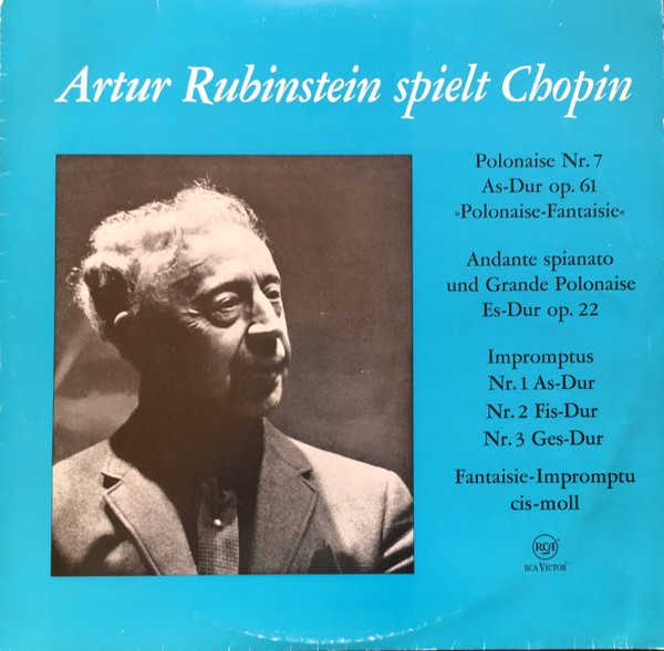 Cover Artur Rubinstein*, Frédéric Chopin - Artur Rubinstein Spielt Chopin (LP, Club) Schallplatten Ankauf