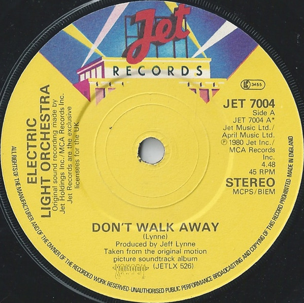 Bild Electric Light Orchestra - Don't Walk Away (7, Single, Com) Schallplatten Ankauf