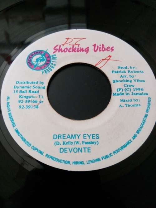 Cover Devonte - Dreamy Eyes (7) Schallplatten Ankauf