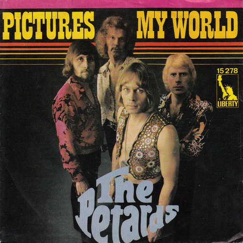 Cover The Petards - My World / Pictures (7, Single, Mono) Schallplatten Ankauf
