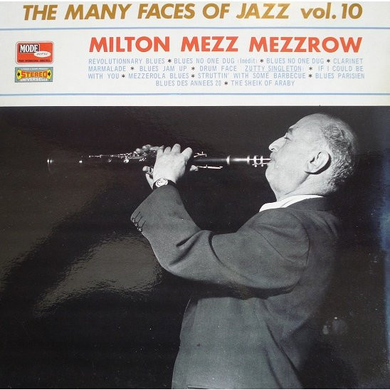 Cover Milton Mezz Mezzrow* - The Many Faces Of Jazz Vol. 10 (LP, Comp) Schallplatten Ankauf