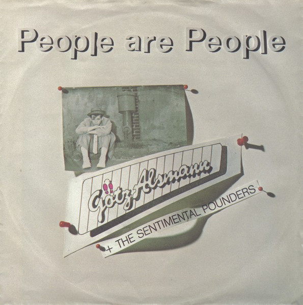 Bild Götz Alsmann & The Sentimental Pounders - People Are People (7, Single) Schallplatten Ankauf