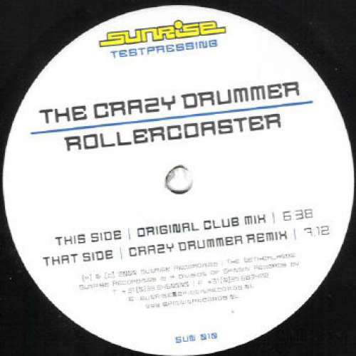 Bild The Crazy Drummer - Rollercoaster (10, TP) Schallplatten Ankauf