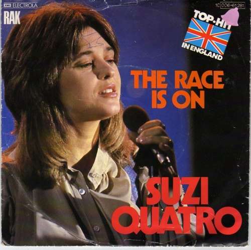 Cover Suzi Quatro - The Race Is On (7, Single) Schallplatten Ankauf