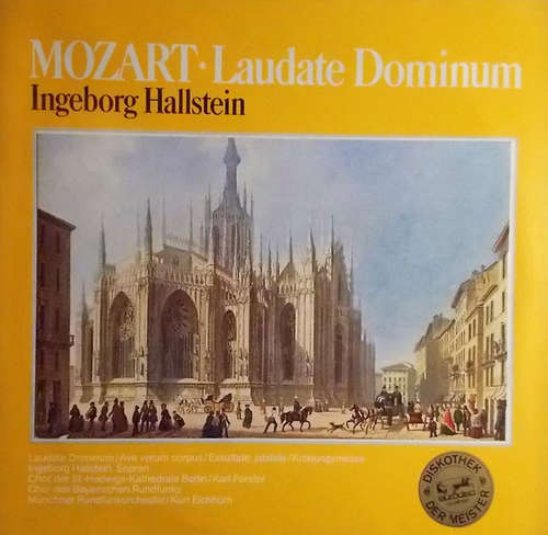 Cover Mozart* / Ingeborg Hallstein - Laudate Dominum (LP, Club, S/Edition) Schallplatten Ankauf
