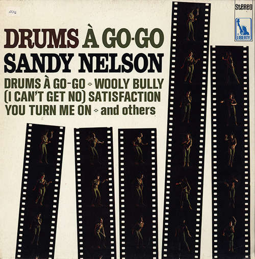 Cover Sandy Nelson - Drums À Go-Go (LP, Album, RE) Schallplatten Ankauf