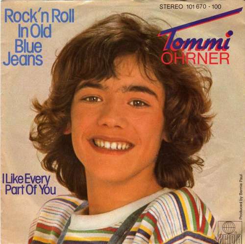 Cover Tommi Ohrner - Rock'n Roll In Old Blue Jeans (7, Single) Schallplatten Ankauf