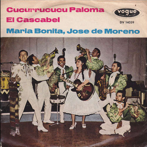 Cover Maria Bonita* Und Jose De Moreno* - Cucurrucucu Paloma / El Cascabel (7, Single) Schallplatten Ankauf
