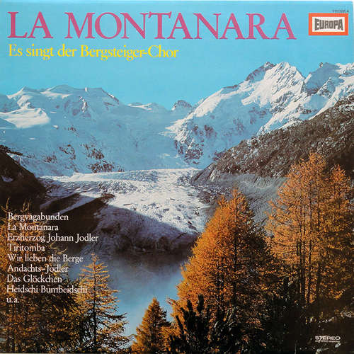 Cover Der Bergsteiger-Chor - La Montanara (LP, RE) Schallplatten Ankauf