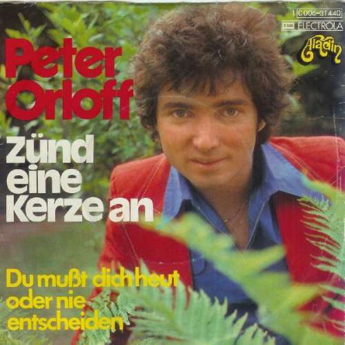 Cover Peter Orloff - Zünd Eine Kerze An  (7, Single) Schallplatten Ankauf