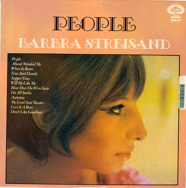 Cover Barbra Streisand - People (LP, Album, RE) Schallplatten Ankauf