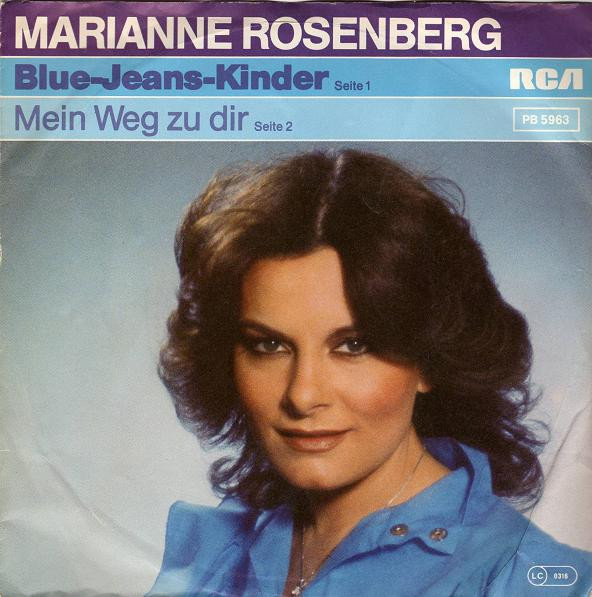 Bild Marianne Rosenberg - Blue-Jeans Kinder / Mein Weg Zu Dir (7, Single) Schallplatten Ankauf