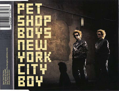 Cover Pet Shop Boys - New York City Boy (CD, Single, Enh) Schallplatten Ankauf