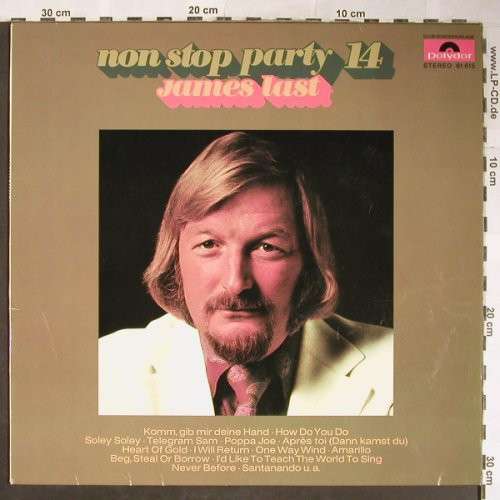 Cover James Last - Non Stop Party 14 (LP, Album, Club) Schallplatten Ankauf