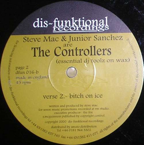 Cover Steve Mac & Junior Sanchez - The Controllers (Essential DJ Toolz On Wax) (12) Schallplatten Ankauf