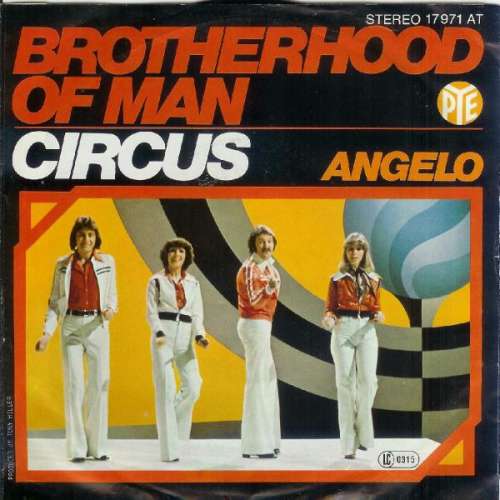 Cover Brotherhood Of Man - Circus / Angelo (7, Single) Schallplatten Ankauf