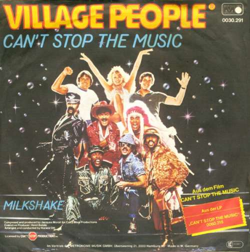 Cover Village People - Can't Stop The Music (7, Single) Schallplatten Ankauf