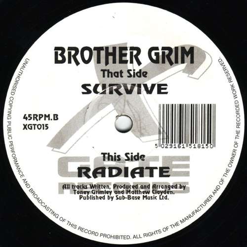 Cover Brother Grim - Survive / Radiate (12) Schallplatten Ankauf