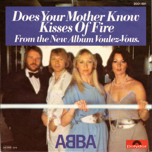 Bild ABBA - Does Your Mother Know / Kisses Of Fire (7, Single) Schallplatten Ankauf