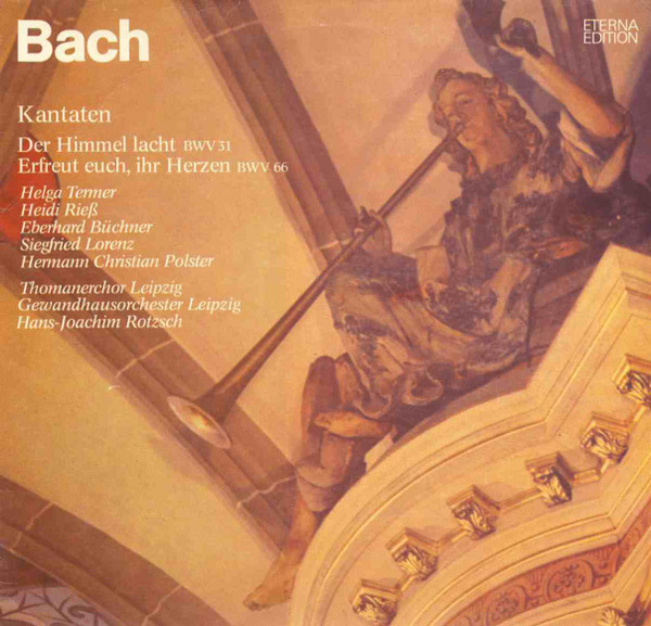 Cover Bach* - Der Himmel Lacht BWV 31 / Erfreut Euch, Ihr Herzen BWV 66 (LP) Schallplatten Ankauf