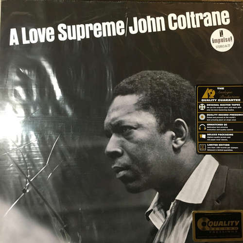 Cover John Coltrane - A Love Supreme (2x12, Album, Ltd, RE, RM, RP, Gat) Schallplatten Ankauf